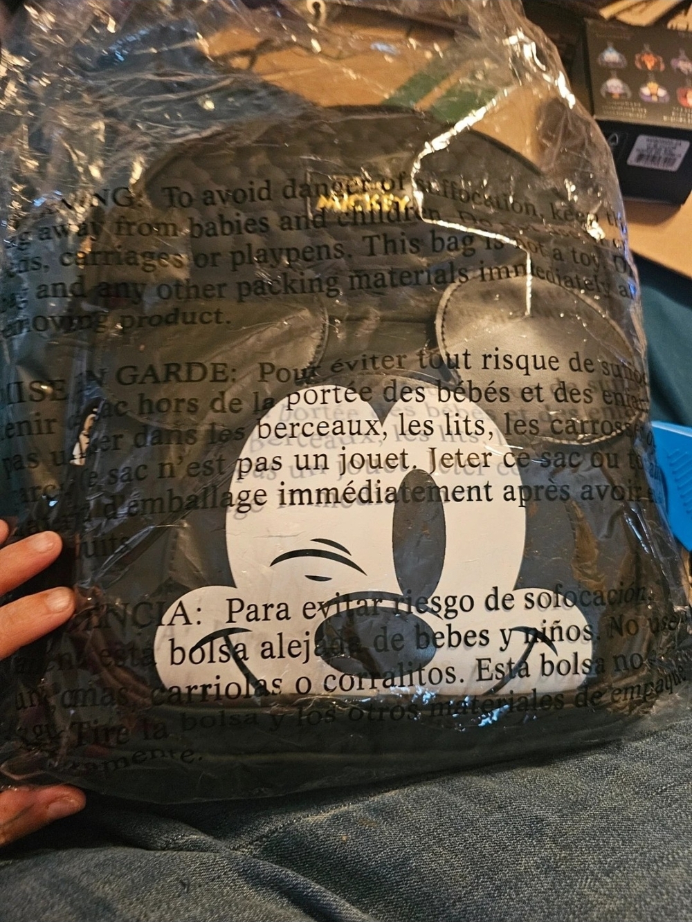 Primark Winking Mickey Backpack